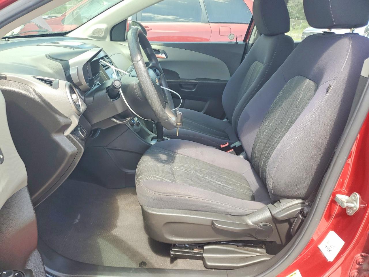 2014 Chevrolet Sonic Lt Красный vin: 1G1JC5SHXE4101793