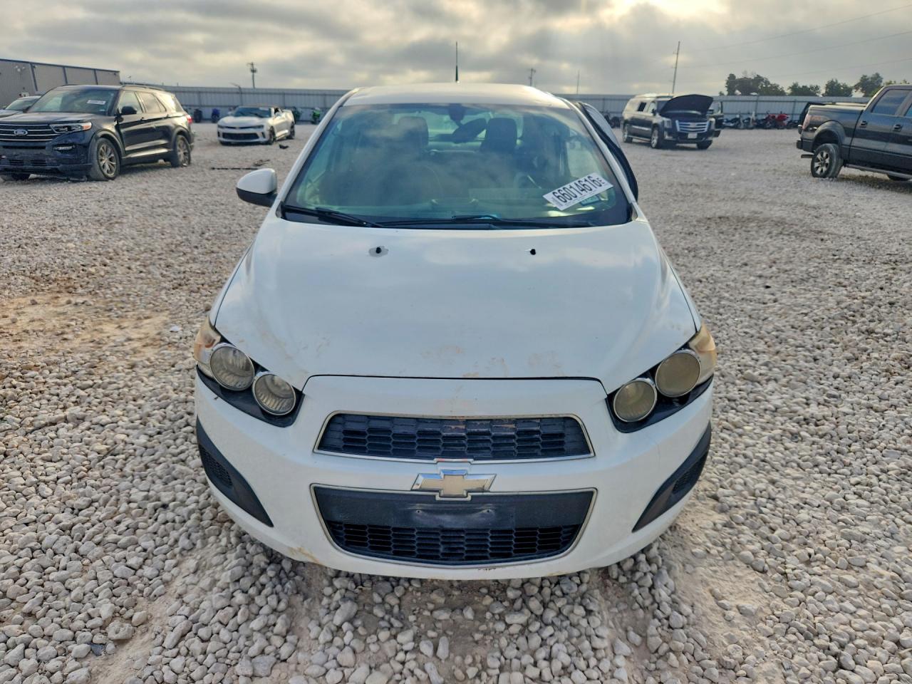 2014 Chevrolet Sonic Lt White vin: 1G1JC5SHXE4165963