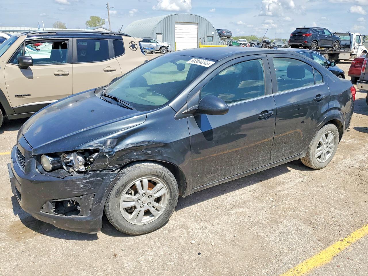 2014 Chevrolet Sonic Lt Charcoal vin: 1G1JC5SHXE4185257