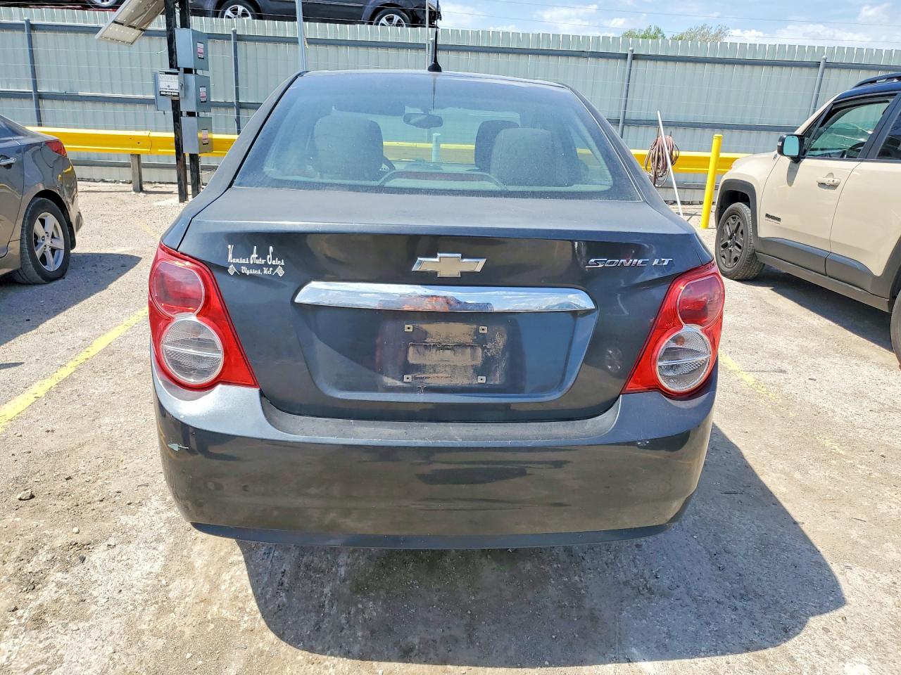 2014 Chevrolet Sonic Lt Charcoal vin: 1G1JC5SHXE4185257