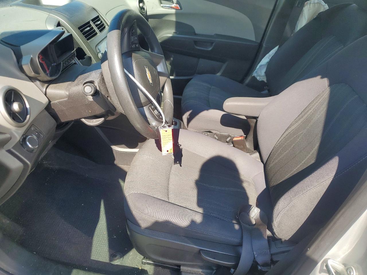2014 Chevrolet Sonic Lt Silver vin: 1G1JC5SHXE4201683