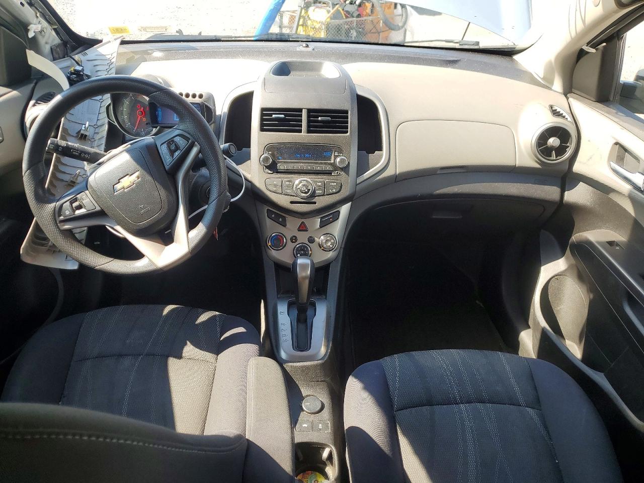 2014 Chevrolet Sonic Lt Silver vin: 1G1JC5SHXE4201683