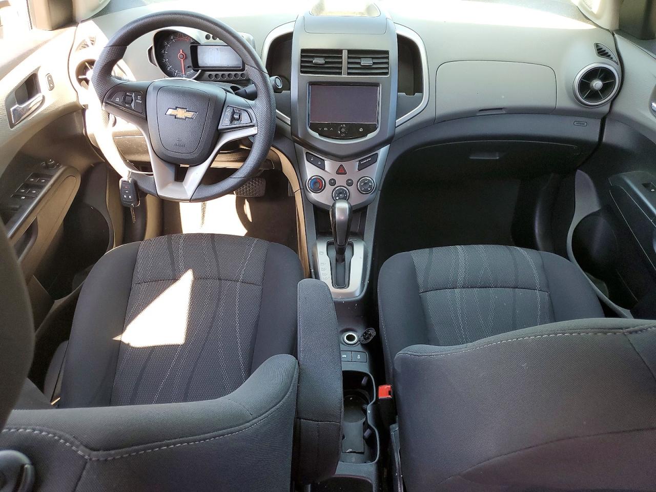 2014 Chevrolet Sonic Lt White vin: 1G1JC5SHXE4233453