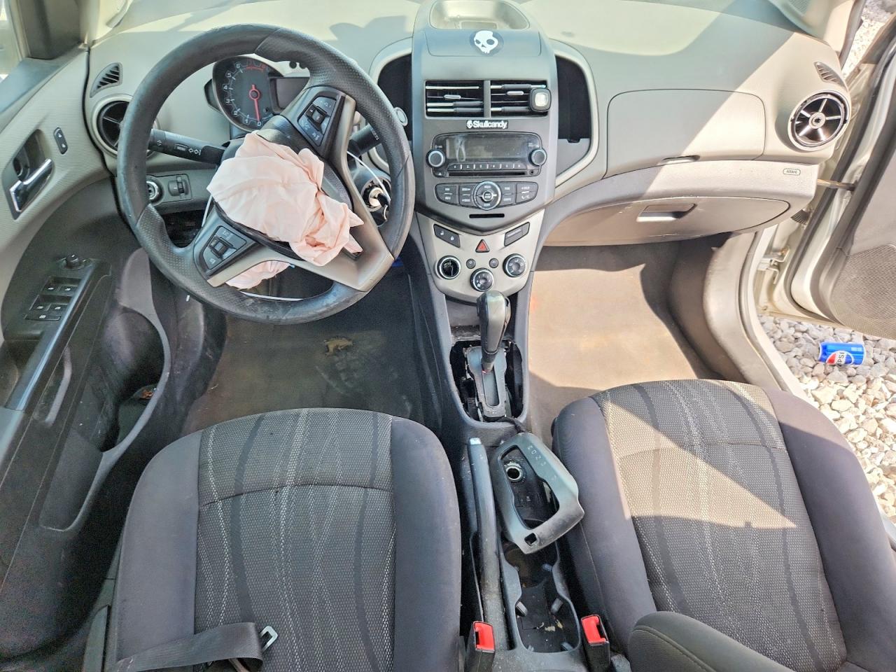 2014 Chevrolet Sonic Lt Silver vin: 1G1JC5SHXE4243190