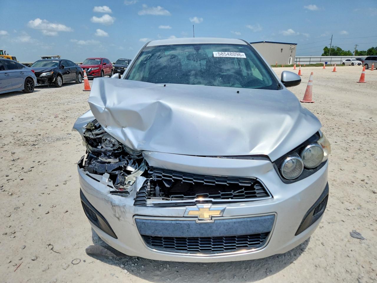 2015 Chevrolet Sonic Lt Silver vin: 1G1JC5SHXF4167164