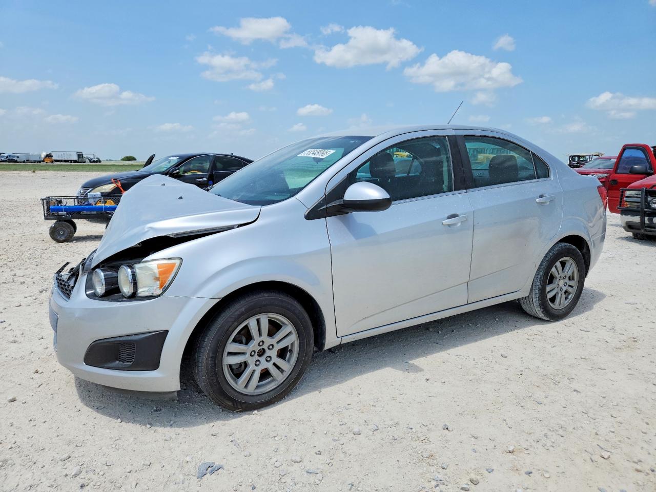 2015 Chevrolet Sonic Lt Silver vin: 1G1JC5SHXF4167164