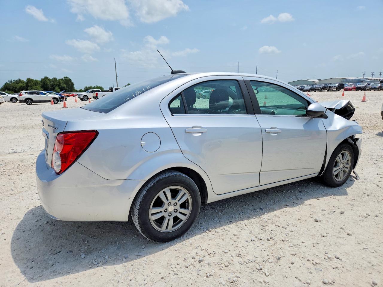 2015 Chevrolet Sonic Lt Silver vin: 1G1JC5SHXF4167164