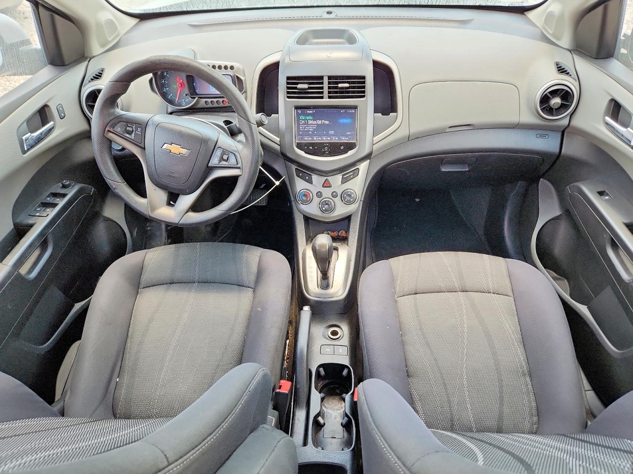 2015 Chevrolet Sonic Lt Silver vin: 1G1JC5SHXF4167164