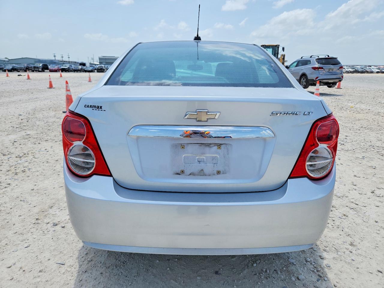 2015 Chevrolet Sonic Lt Silver vin: 1G1JC5SHXF4167164