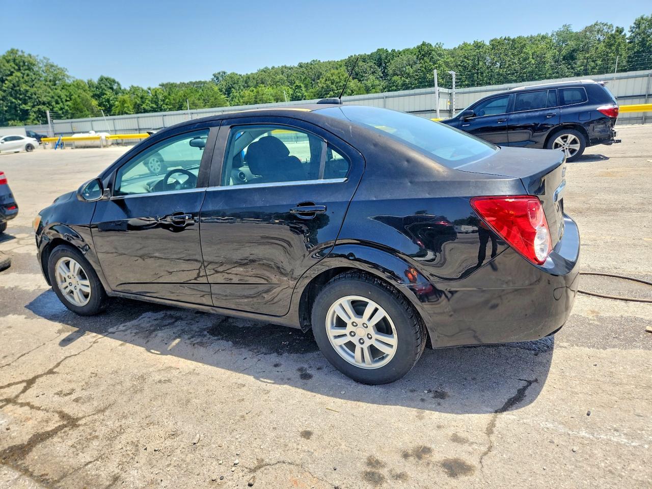 2016 Chevrolet Sonic Lt Черный vin: 1G1JC5SHXG4185407