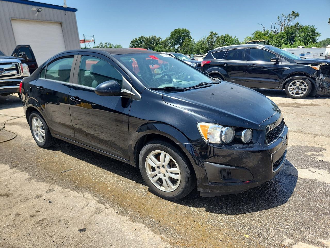 2016 Chevrolet Sonic Lt Черный vin: 1G1JC5SHXG4185407