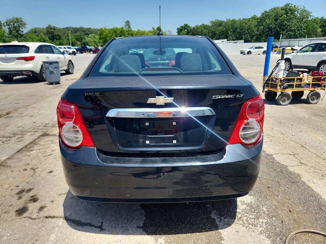 2016 Chevrolet Sonic Lt Черный vin: 1G1JC5SHXG4185407