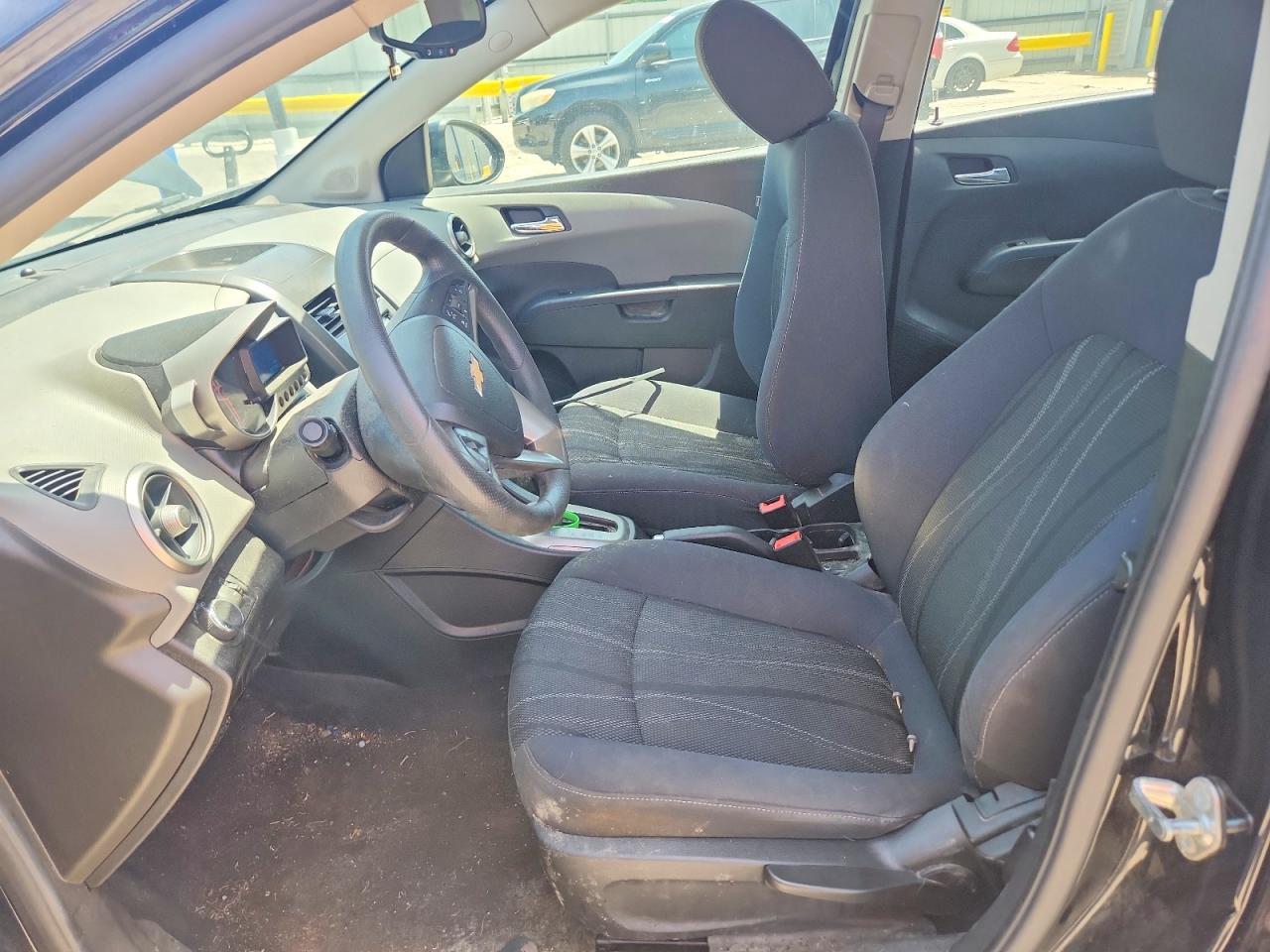 2016 Chevrolet Sonic Lt Черный vin: 1G1JC5SHXG4185407