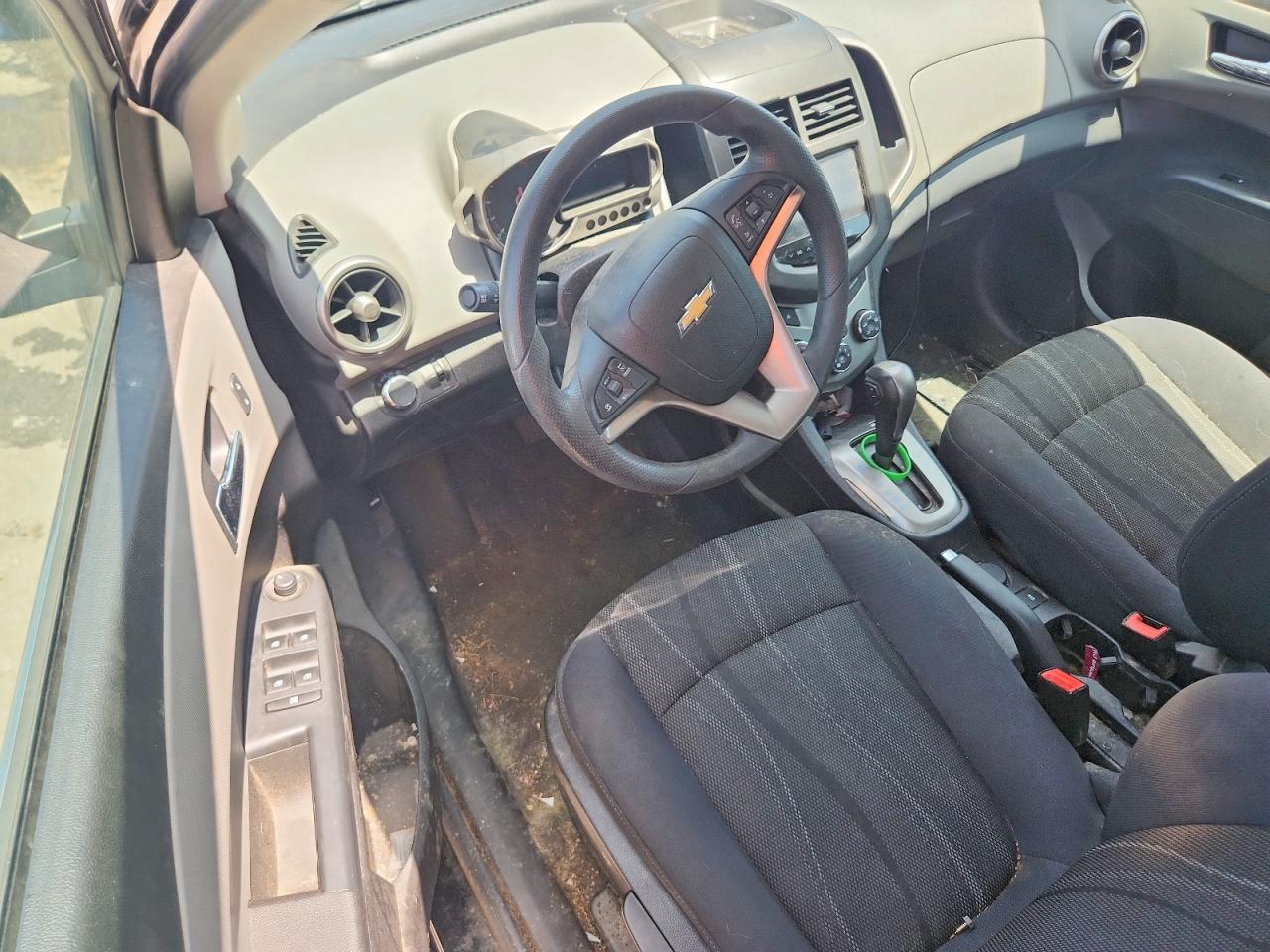 2016 Chevrolet Sonic Lt Черный vin: 1G1JC5SHXG4185407
