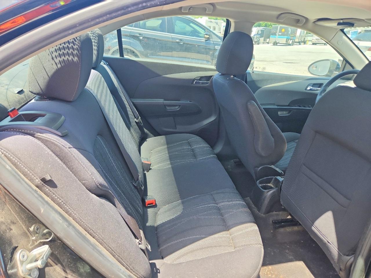 2016 Chevrolet Sonic Lt Черный vin: 1G1JC5SHXG4185407