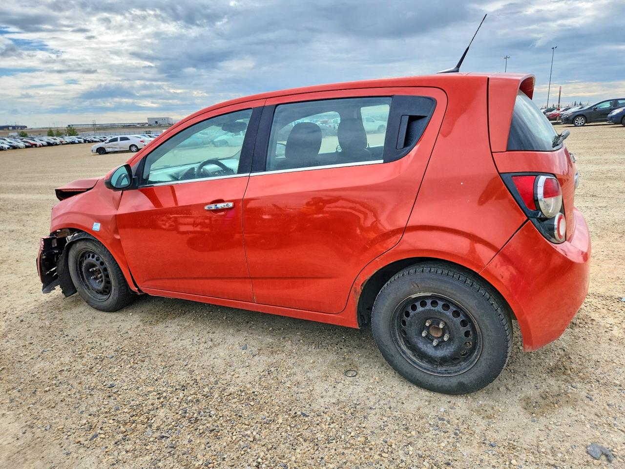 2012 Chevrolet Sonic Lt Orange vin: 1G1JC6EH0C4104748