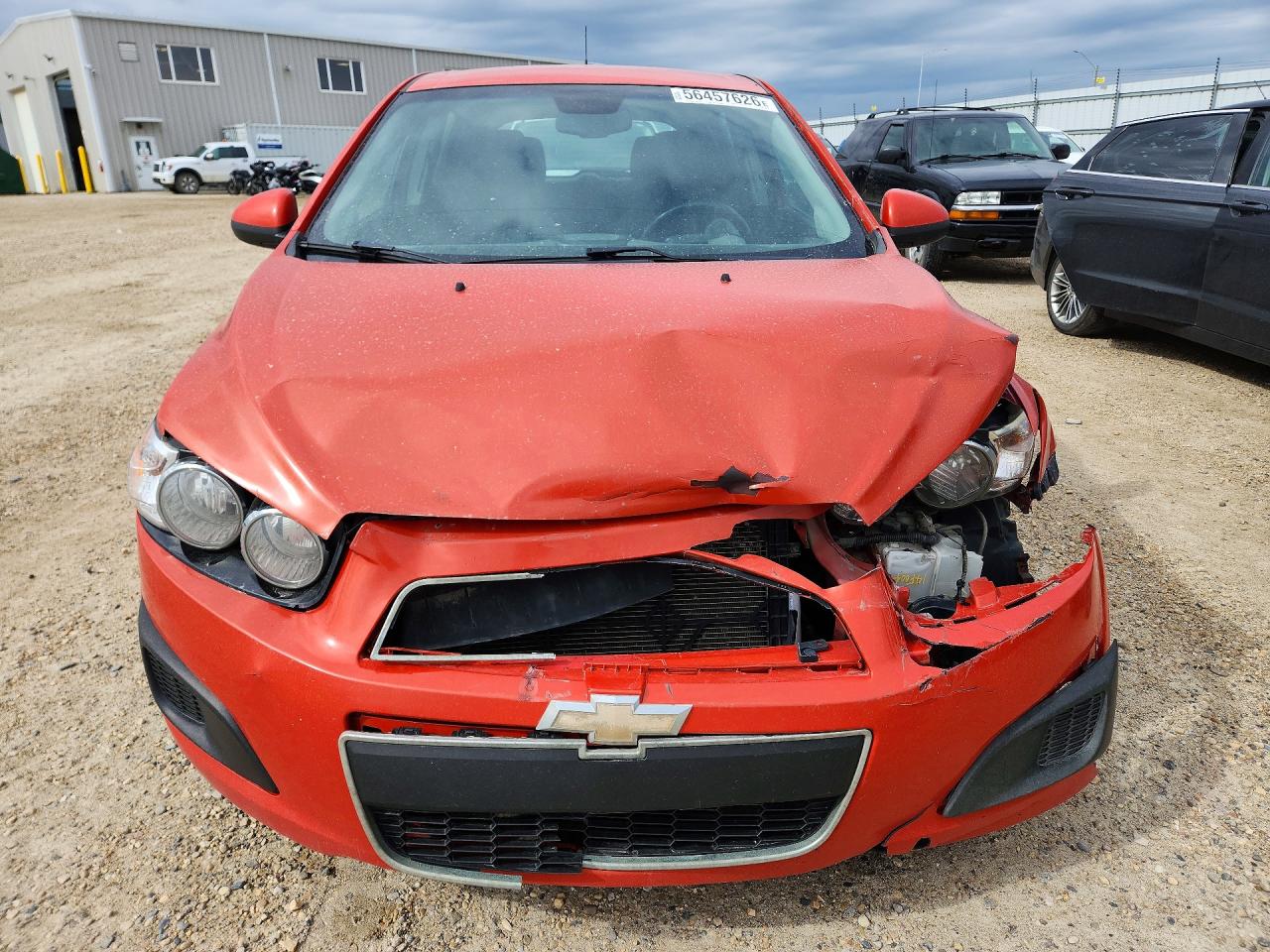 2012 Chevrolet Sonic Lt Orange vin: 1G1JC6EH0C4104748