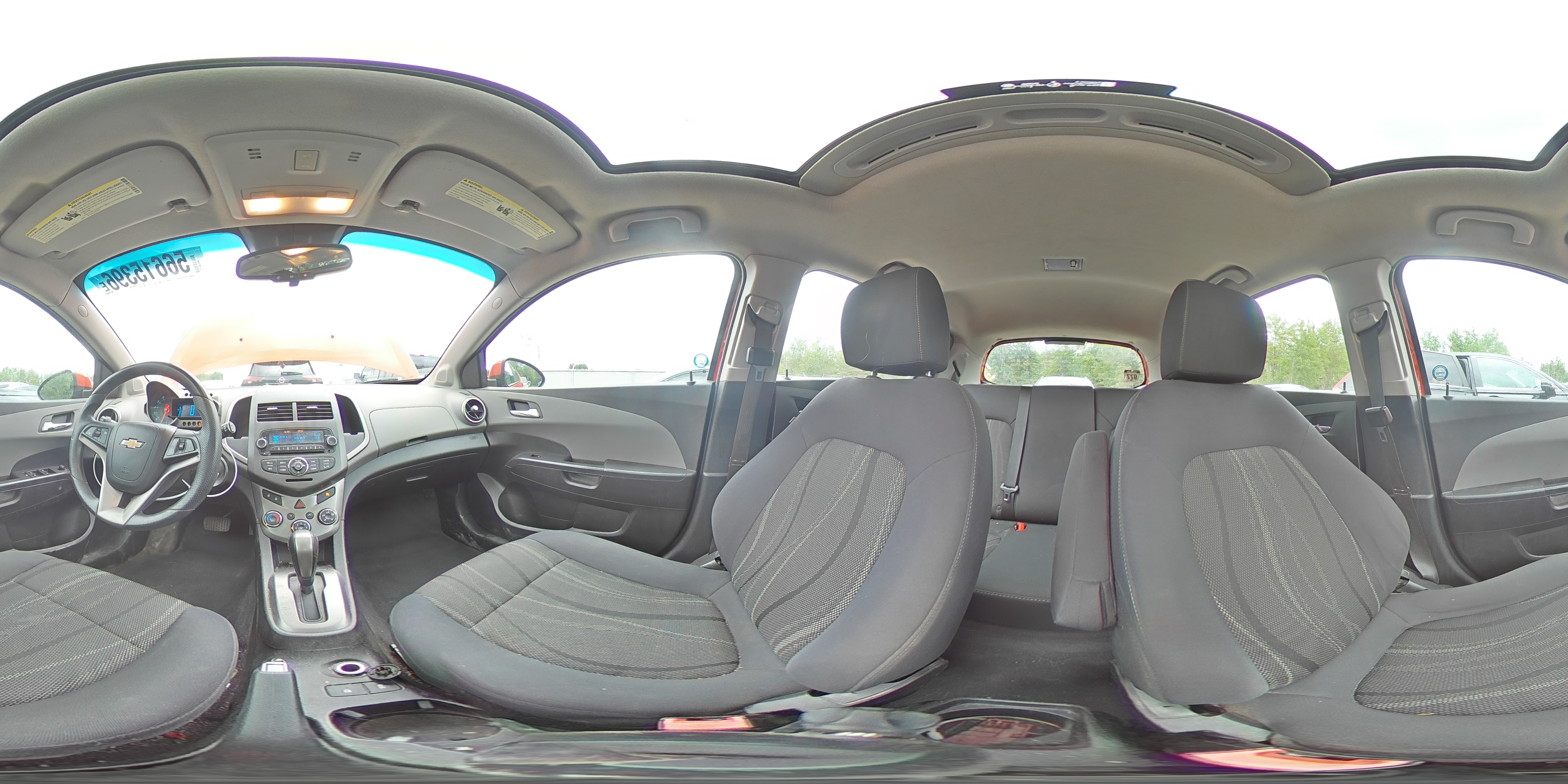 2012 Chevrolet Sonic Orange vin: 1G1JC6EH2C4138075