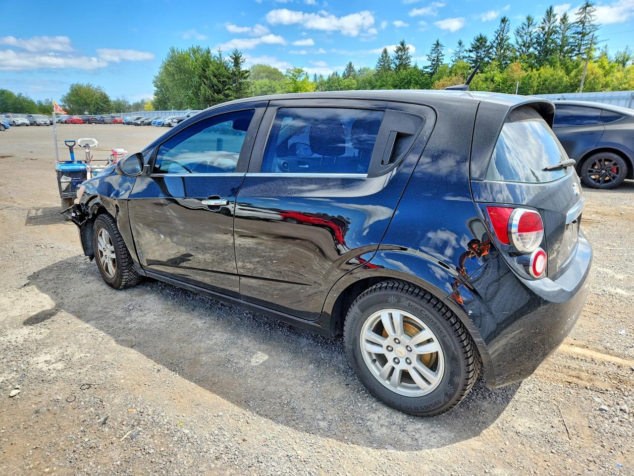 2012 Chevrolet Sonic Lt Черный vin: 1G1JC6EH5C4121738