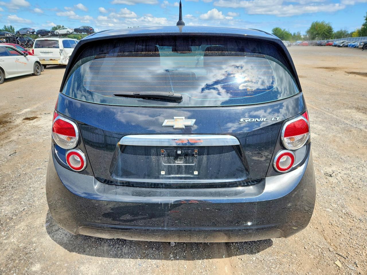 2012 Chevrolet Sonic Lt Черный vin: 1G1JC6EH5C4121738