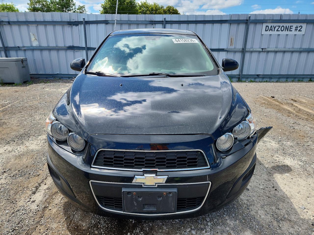 2012 Chevrolet Sonic Lt Черный vin: 1G1JC6EH5C4121738