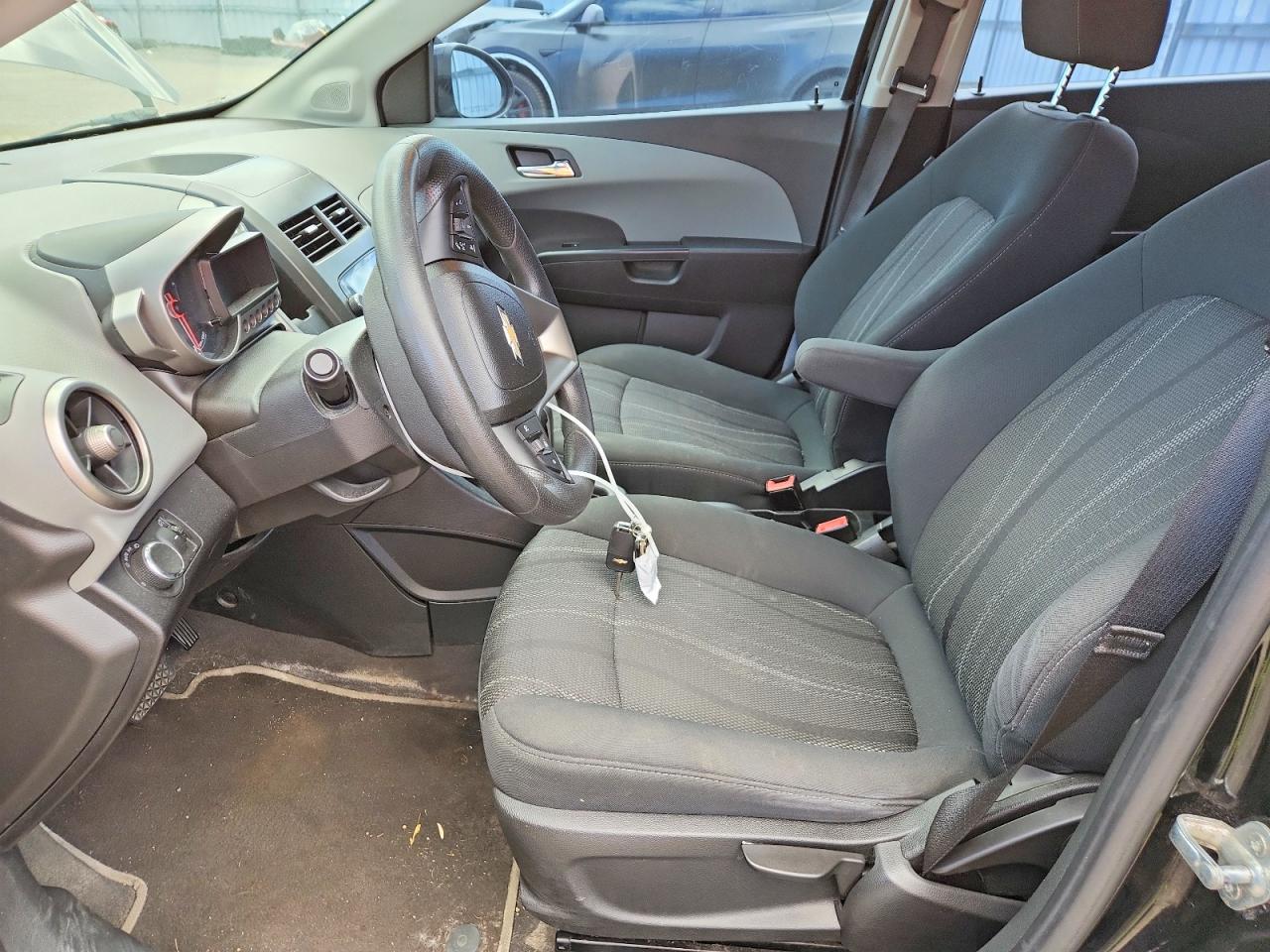 2012 Chevrolet Sonic Lt Черный vin: 1G1JC6EH5C4121738