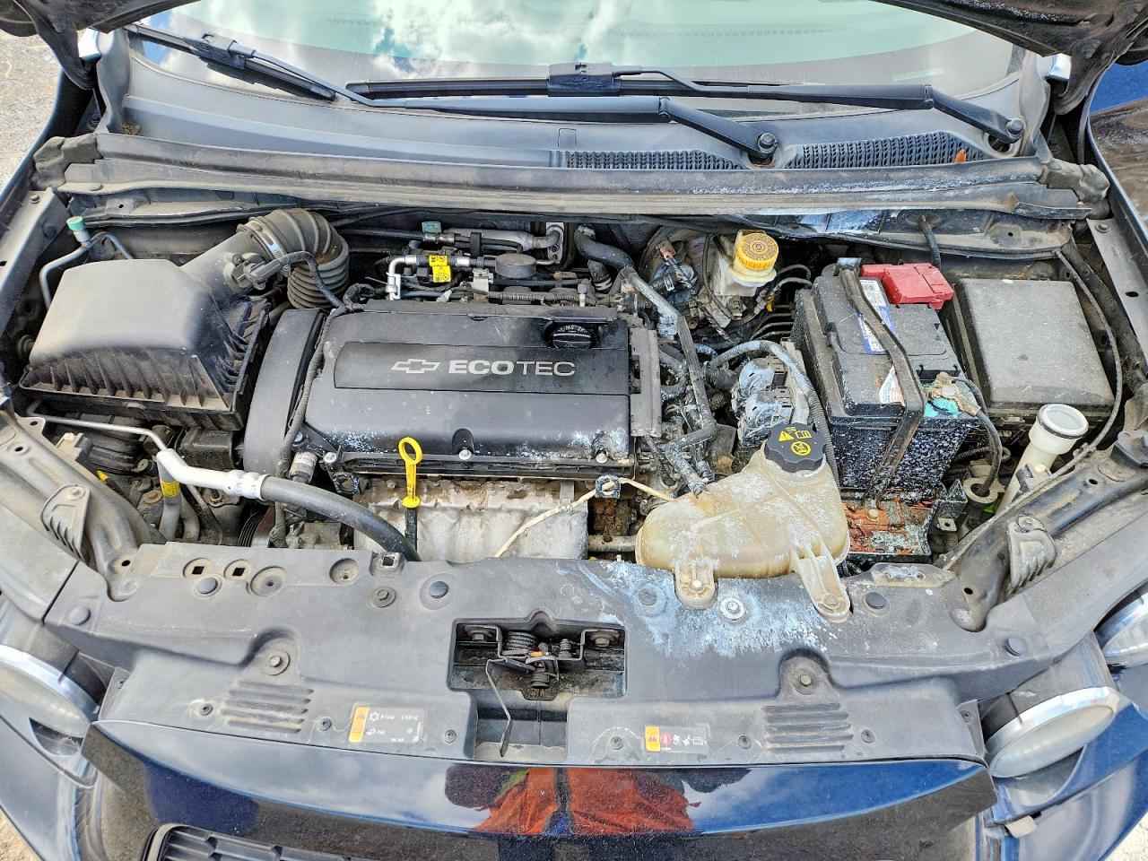 2012 Chevrolet Sonic Lt Черный vin: 1G1JC6EH5C4121738
