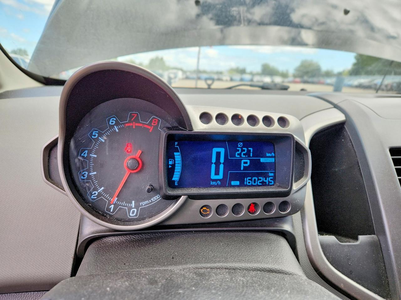 2012 Chevrolet Sonic Lt Черный vin: 1G1JC6EH5C4121738