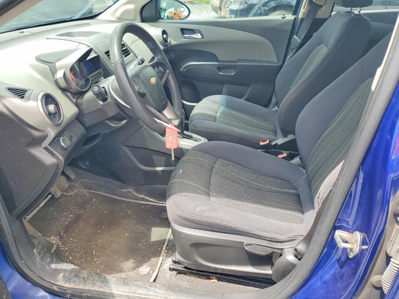 2013 Chevrolet Sonic Lt Blue vin: 1G1JC6EH6D4186891