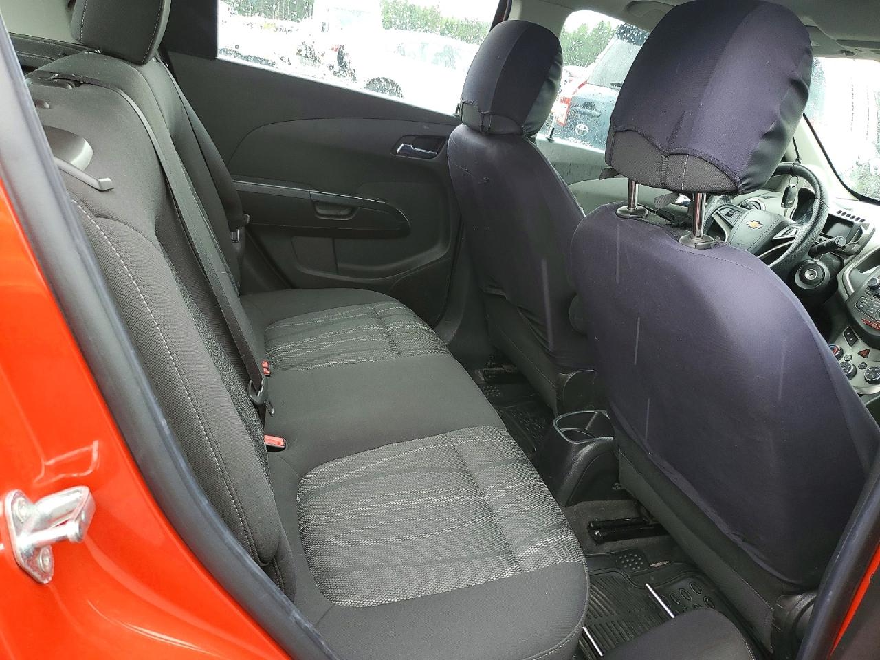 2012 Chevrolet Sonic Lt Orange vin: 1G1JC6EH8C4106201