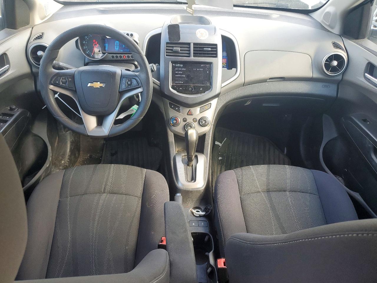 2013 Chevrolet Sonic Lt White vin: 1G1JC6EH9D4199750