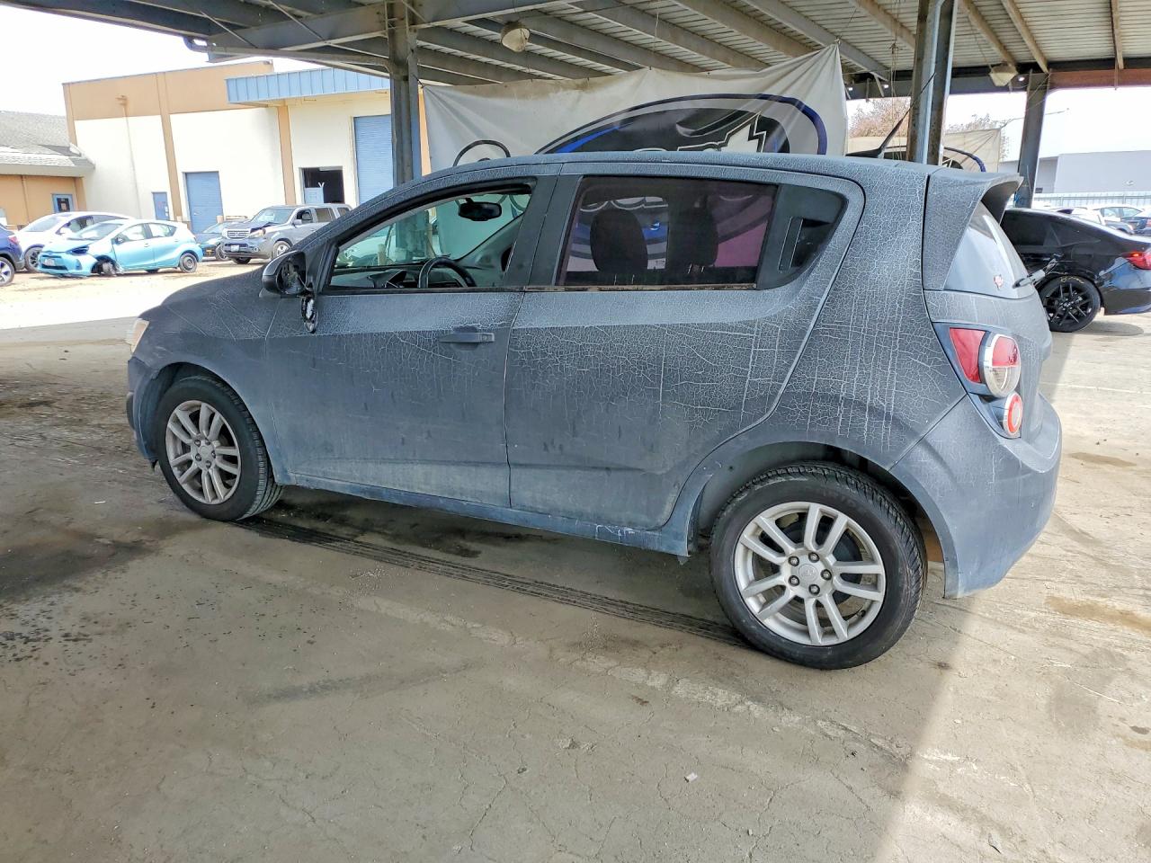 2014 Chevrolet Sonic Lt Gray vin: 1G1JC6SB1E4211228