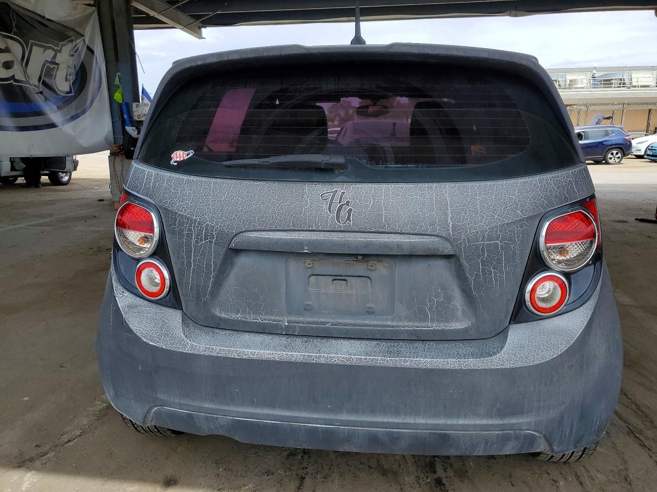 2014 Chevrolet Sonic Lt Gray vin: 1G1JC6SB1E4211228