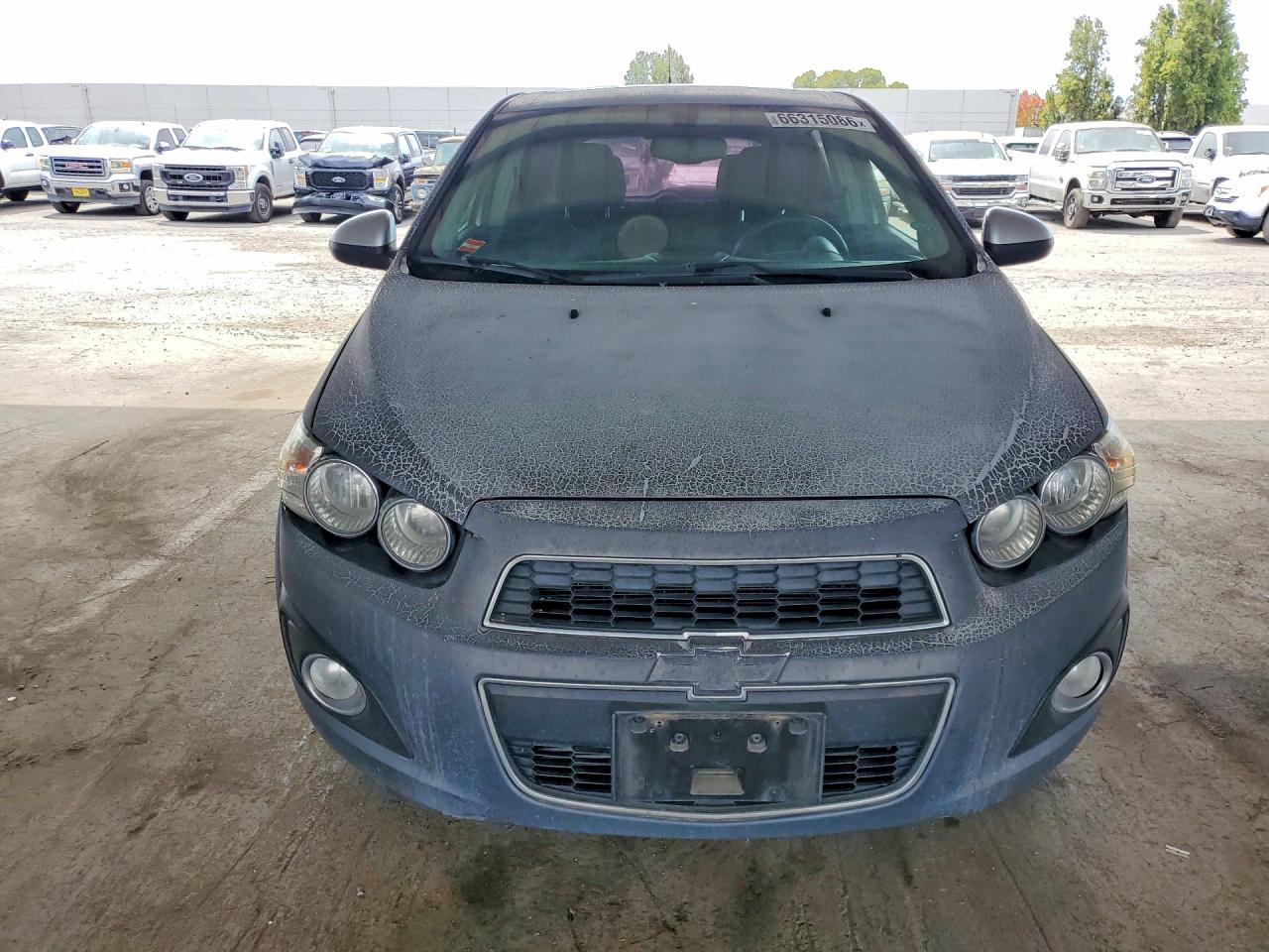 2014 Chevrolet Sonic Lt Gray vin: 1G1JC6SB1E4211228