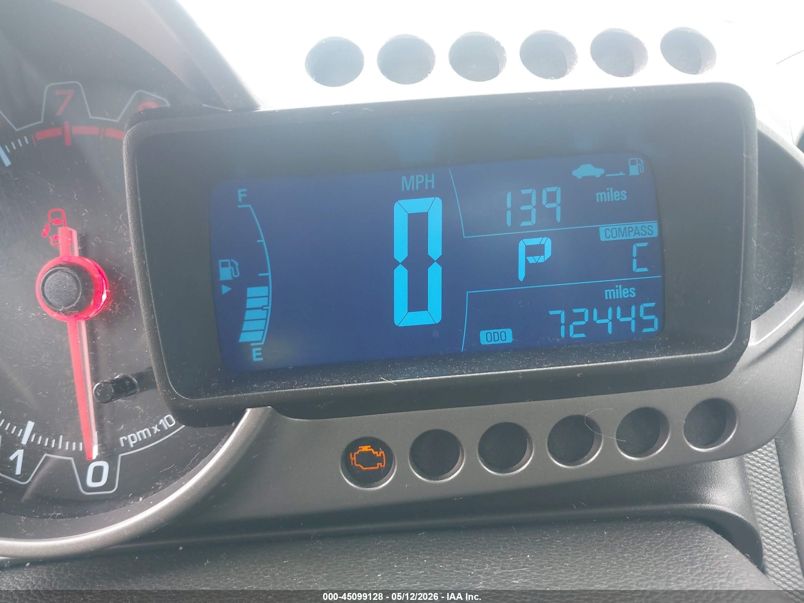 2013 Chevrolet Sonic Lt Auto Silver vin: 1G1JC6SB2D4129233
