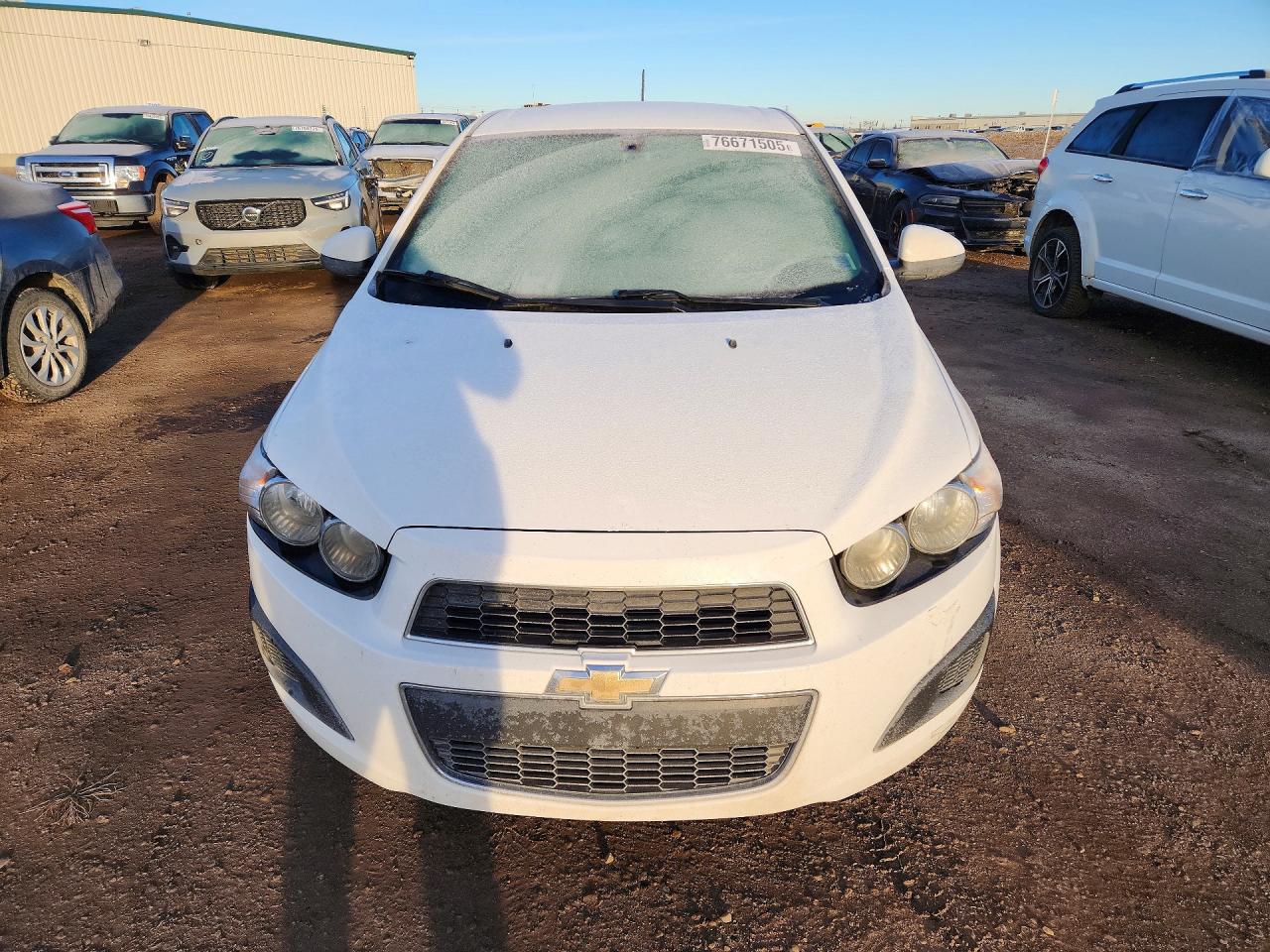 2016 Chevrolet Sonic Lt White vin: 1G1JC6SB2G4171695