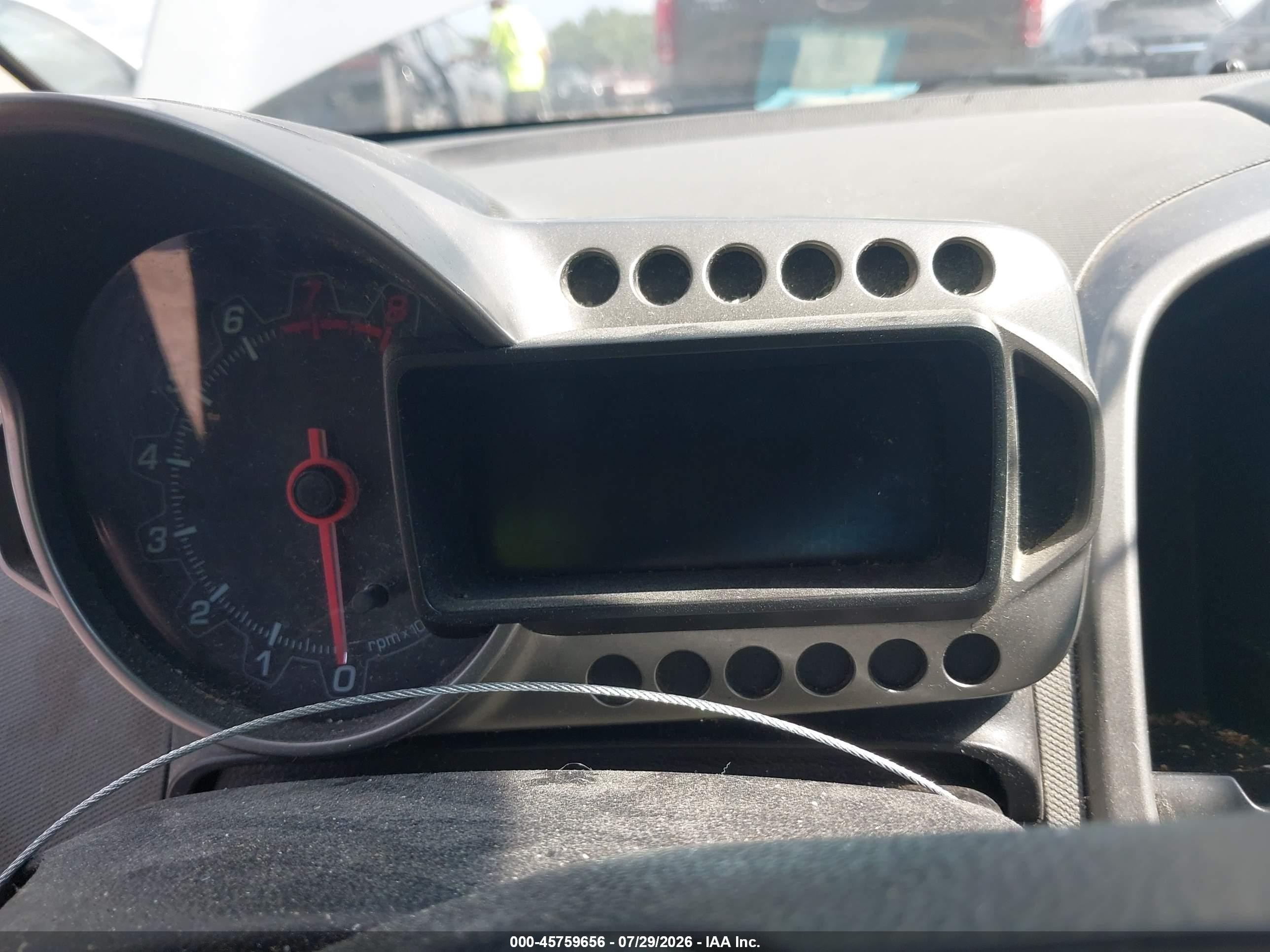 2013 Chevrolet Sonic Lt Auto Серебряный vin: 1G1JC6SB3D4143870