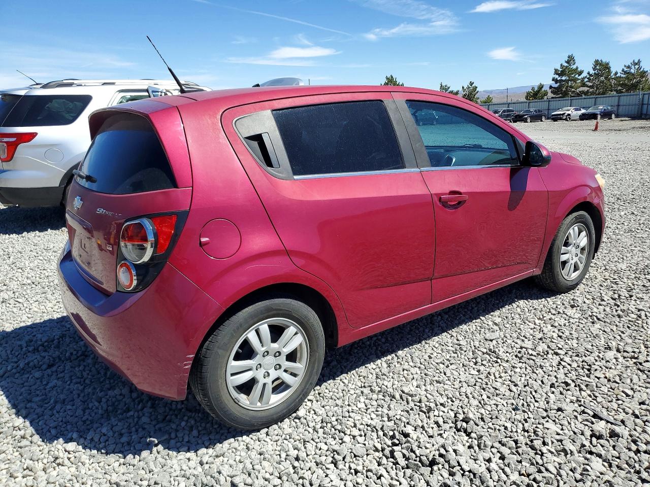 2014 Chevrolet Sonic Lt Purple vin: 1G1JC6SB3E4119988