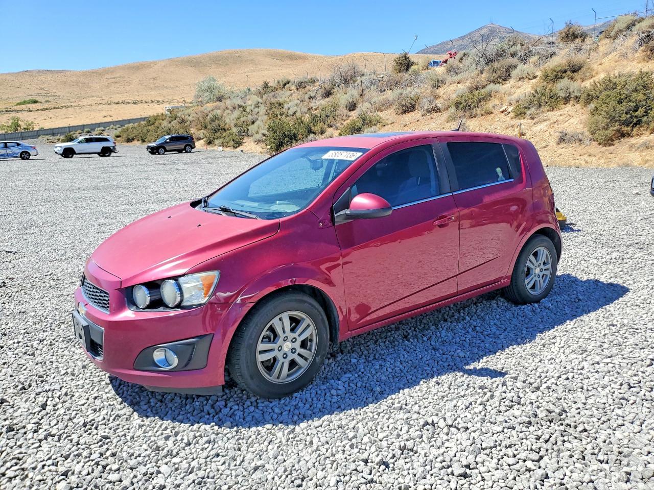 2014 Chevrolet Sonic Lt Purple vin: 1G1JC6SB3E4119988