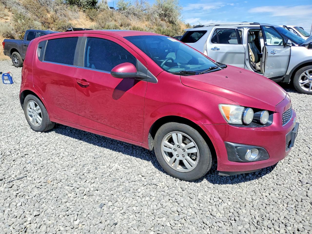 2014 Chevrolet Sonic Lt Purple vin: 1G1JC6SB3E4119988
