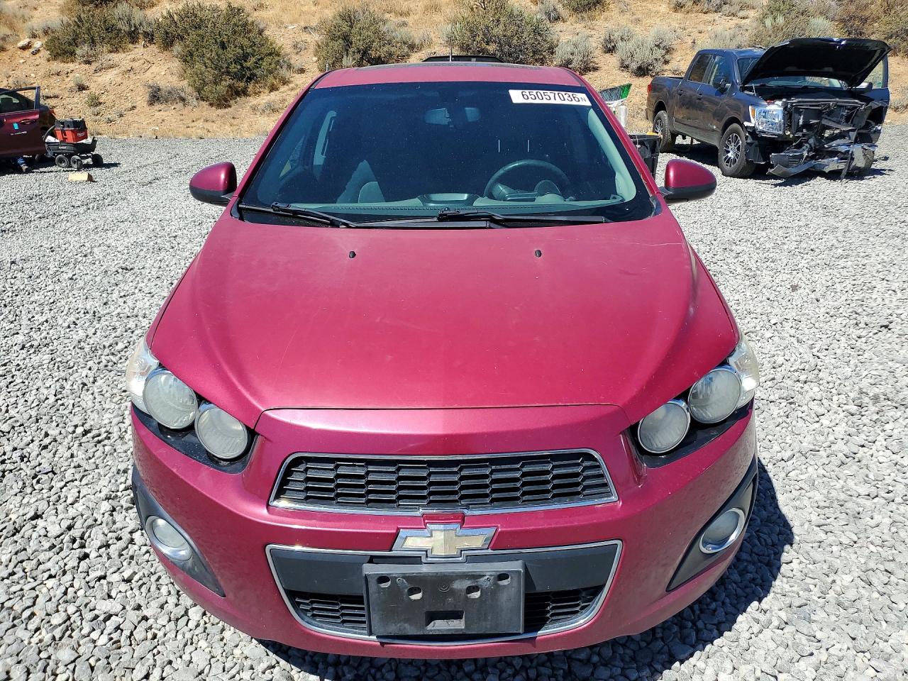 2014 Chevrolet Sonic Lt Purple vin: 1G1JC6SB3E4119988