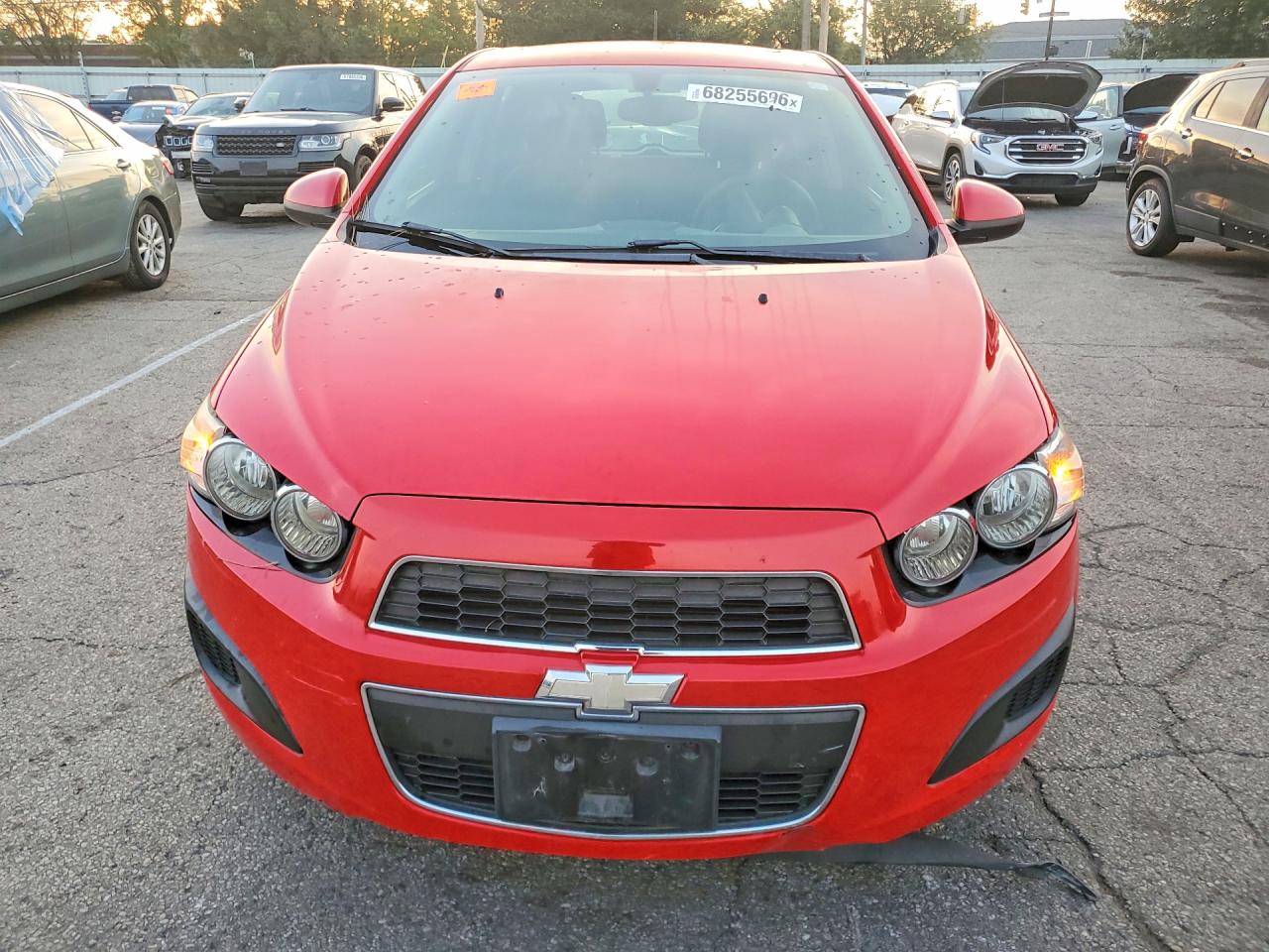 2015 Chevrolet Sonic Lt Red vin: 1G1JC6SB3F4136453
