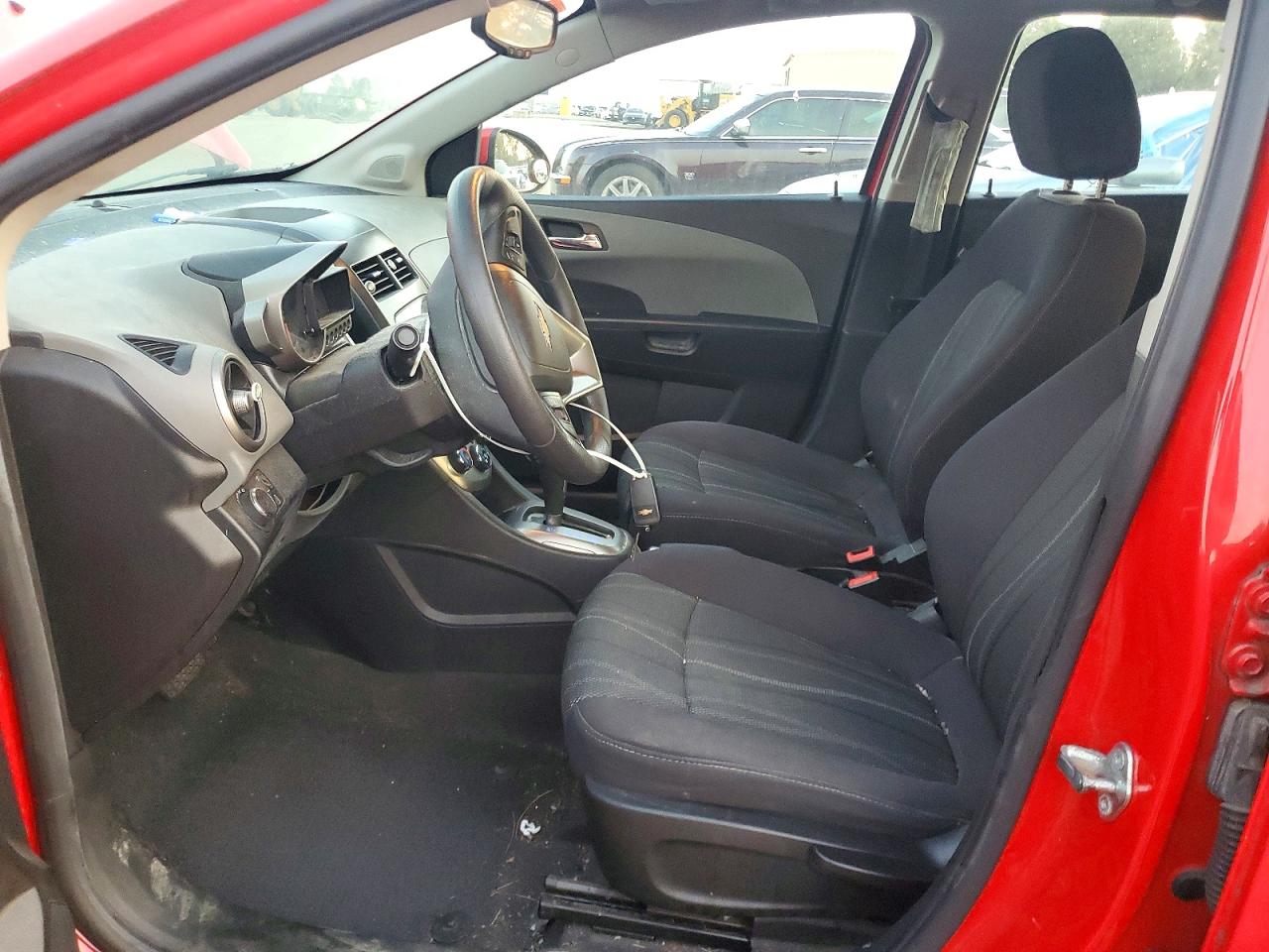2015 Chevrolet Sonic Lt Red vin: 1G1JC6SB3F4136453