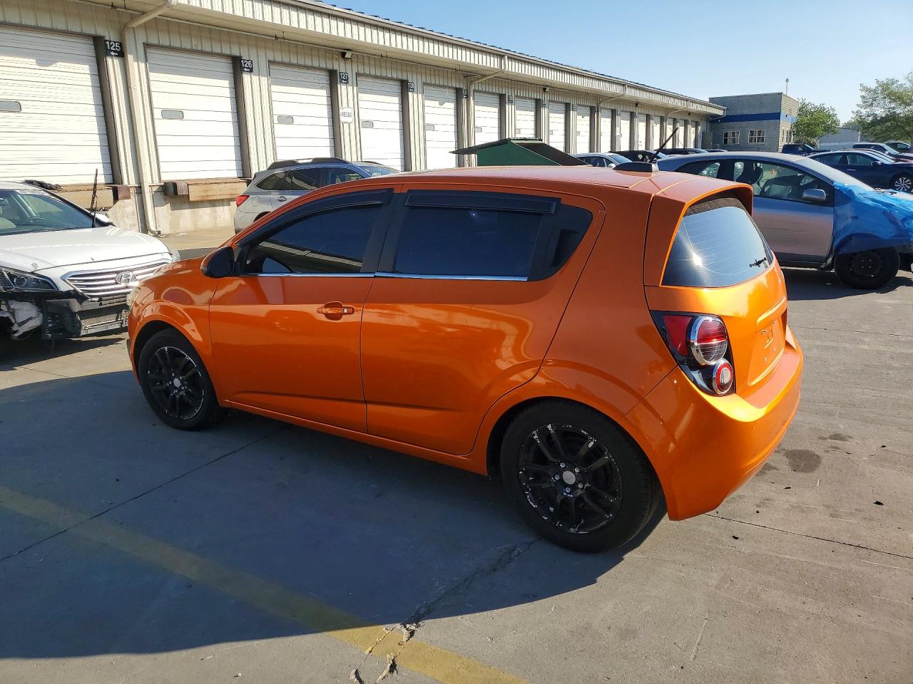 2016 Chevrolet Sonic Lt Orange vin: 1G1JC6SB3G4105852