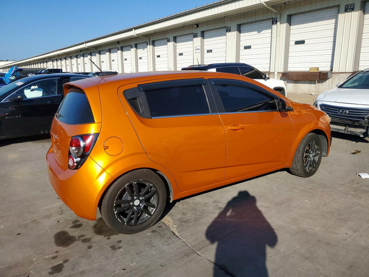 2016 Chevrolet Sonic Lt Orange vin: 1G1JC6SB3G4105852