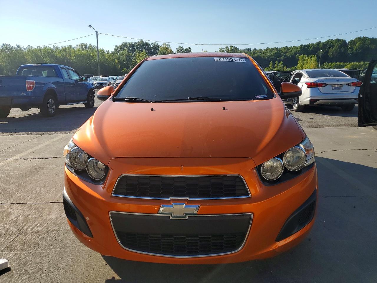 2016 Chevrolet Sonic Lt Orange vin: 1G1JC6SB3G4105852