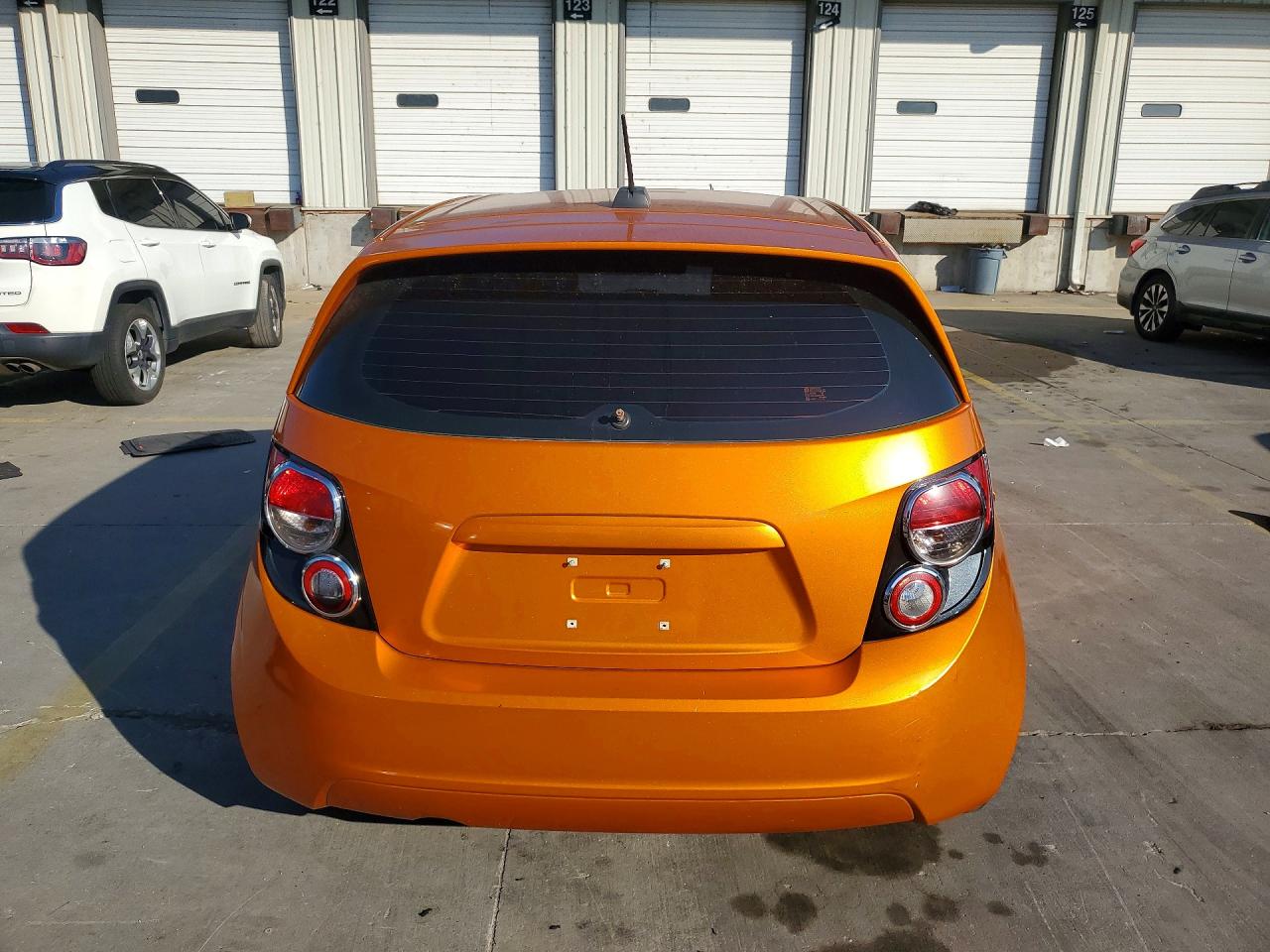2016 Chevrolet Sonic Lt Orange vin: 1G1JC6SB3G4105852