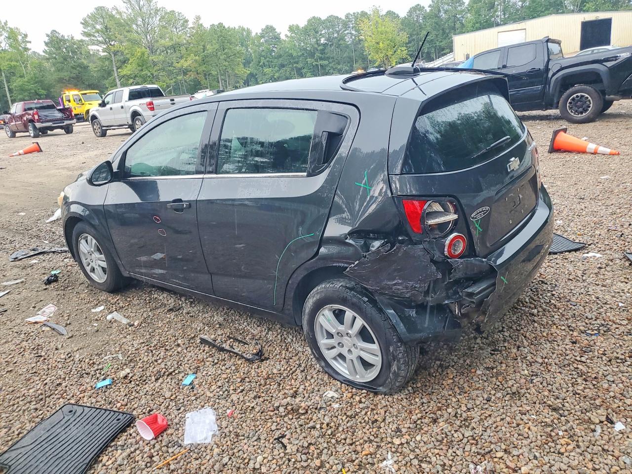 2015 Chevrolet Sonic Lt Charcoal vin: 1G1JC6SB4F4114672
