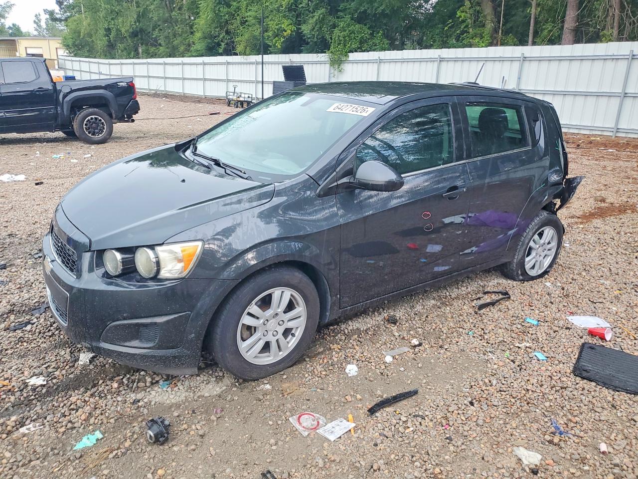 2015 Chevrolet Sonic Lt Charcoal vin: 1G1JC6SB4F4114672