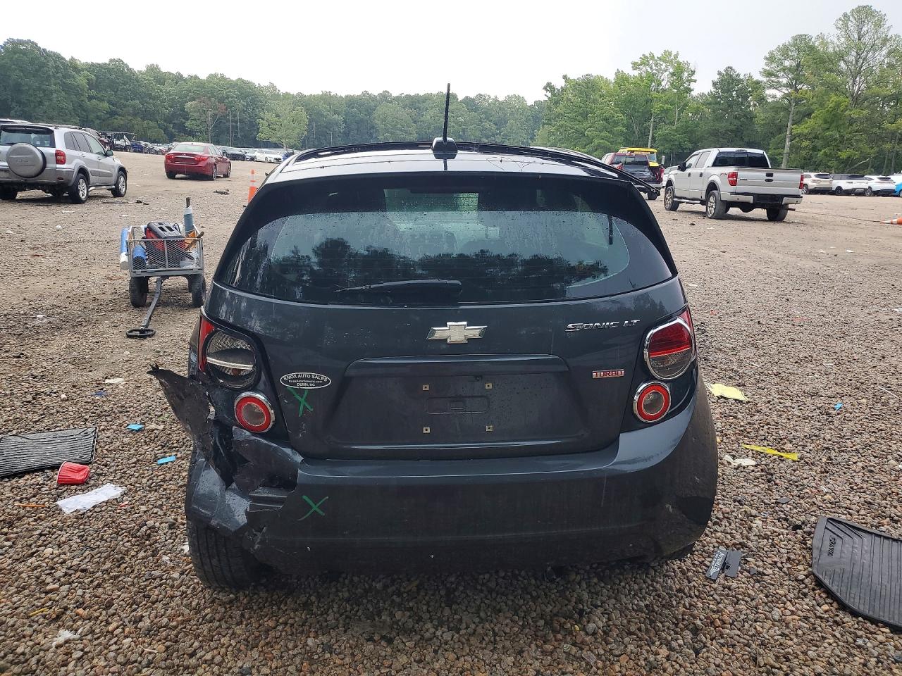 2015 Chevrolet Sonic Lt Charcoal vin: 1G1JC6SB4F4114672